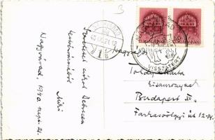 1940 Nagyvárad, Oradea; bevonulás idején / during the entry of the Hungarian troops. photo + "1...