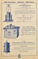 1894 Vereinigte Eschebach'sche Werke Actiengesellschaft Dresden német nyelvű termékkatalógus, 4...