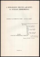 Alekszej Vlagyimirovics Fomin - Kovács László: A Máramaros megyei ("Huszti") 10. századi d...