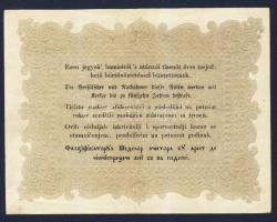 1848. 10Ft "Kossuth-bankó" T:II bal alsó sarokban kis javítás