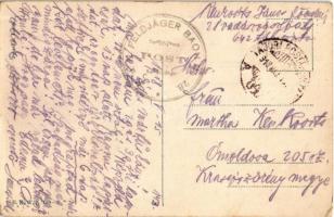 1918 Viennese Art Nouveau / Mode. B.K.W.I. 188-2. s: Mela Koehler (EK)