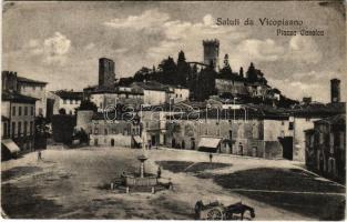 1916 Vicopisano, Piazza Cavalca / square (EK)