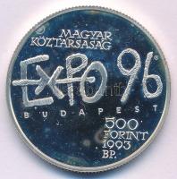 1993. 500Ft Ag &quot;Expo 96&quot; kapszulában T:UNC (eredetileg PP) folt Adamo EM131