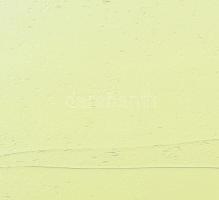 Gál András (1968): Cím nélkül / Zöld (Untitled/Green), 2014. Olaj, farost, jelzett a hátoldalán, 30x...