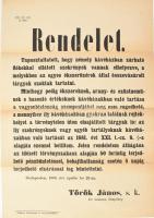 1888 Bp., Rendelet a kávéházakban lévő ékszerszekrényekkel kapcsolatban, szakadással