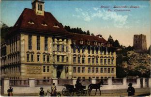 1913 Brassó, Kronstadt, Brasov; Evangélikus gimnázium / Lutheran grammar school (EK)