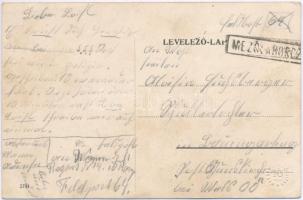 Nagymihály, Michalovce; vasútállomás, hajtány, vasutasok / railway station, handcar, railwaymen (EK)