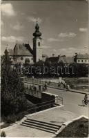 Győr, Kármelita templom - modern photo (ragasztónyomok / gluemarks)