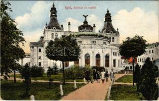 1914 Igló, Zipser Neudorf, Spisská Nová Ves; Városi színház és vigadó. Dörner Gyula kiadása / theatre (EK)