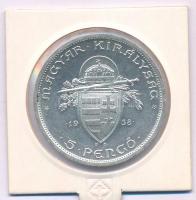 1938. 5P Ag "Szent István" T:UNC,AU
Adamo P8.1