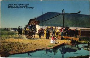 Hortobágy, Tanyai élet a Hortobágyon, magyar folklór (EK)