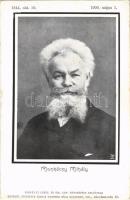 1844-1900 Munkácsy Mihály, magyar festő gyászlapja. / Hungarian painter&#039;s obituary card