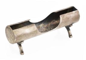 Ezüst(Ag) art deco fogvájótartó, jelzett, h: 9,5 cm, nettó: 39,5 g