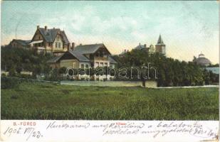 1905 Balatonfüred, villasor. Balázsovich Gyula fényképész kiadása (EK)