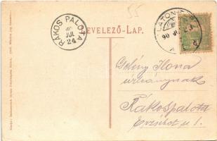 1905 Balatonfüred, villasor. Balázsovich Gyula fényképész kiadása (EK)