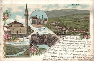 Bilek with mosque litho (Rb)