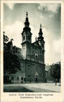 1937 Sopron, Szent Domonkos rend temploma, Winter Vilmos üzlete