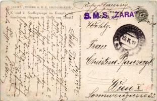 1917 K. und k. Seeflugzeuge im Kampfe mit feindlichen Fliegern im Golfe von Triest! Unsere K.u.K. Kr...