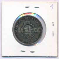 1935. 2P Ag "Pázmány" T:AU patina
Adamo P7.1
