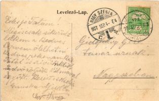 1907 Sepsiszentgyörgy, Sfantu Gheorghe; Kossuth Lajos utca. Benkő Mór kiadása / street