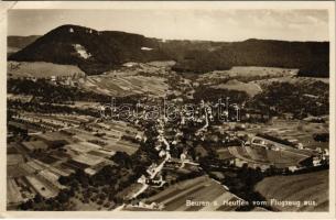 1936 Beuren a. Neuffen vom Flugzeug aus / aerial view (EK)