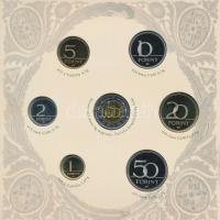 2007. 1Ft-100Ft (7xklf) forgalmi sor szettben + "Berán Lajos és a pengő" jelzett Ag emléké...