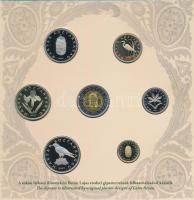 2007. 1Ft-100Ft (7xklf) forgalmi sor szettben + "Berán Lajos és a pengő" jelzett Ag emléké...