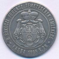 1906. "Pro libertate / II. Rákóczi Ferencz temetésének emlékére - Kassa 1906.X.29." Ag eml...