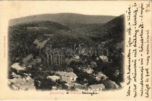 1902 Oravicabánya, Oravita; Bányavölgy. Franz Grau kiadása / mine valley