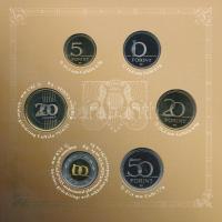 2010. 5Ft-200Ft (6xklf) "Himnusz" forgalmi sor szettben T:PP apró patina Adamo FO44.1