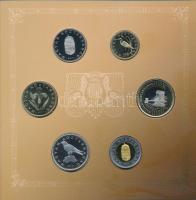 2010. 5Ft-200Ft (6xklf) "Himnusz" forgalmi sor szettben T:PP apró patina Adamo FO44.1