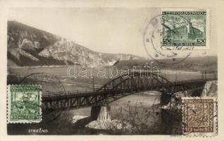 Sztrecsény Rail-bridge Photo