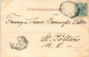 1901 Gföhl, square, shops (wet corners)