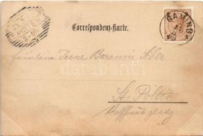 1899 (Vorläufer) Lunz, general view. photo (small tear)