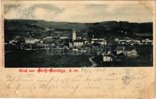 1900 Groß Gerungs, general view (fl)