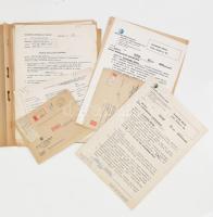 cca 1969-1982 Borcsiczky Károly egyetemi tanár, műszaki szakíró, a "Diesel-mozdonyszerelő szerk...