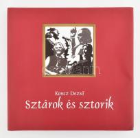 Koncz Dezső: Sztárok és sztorik. Bp., 2010., ASZ-KO Média Kft. Gazdag képanyaggal illusztrált. CD-melléklettel. Kiadói kartonált papírkötés, a borítón címkenyommal.