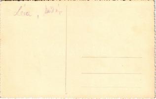 1938 Léva, Levice; Fő tér, bevonulás, Bernát Link és Vörösmarty üzlete / entry of the Hungarian troo...