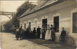 Grünau bei Mariazell, Hofmeier Gasthaus, Marienfall. S. Gorkiewicz 1910 / restaurant. photo