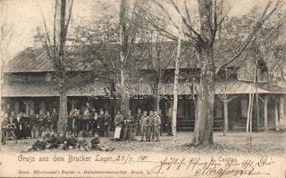 Bruck Újfalu Military camp