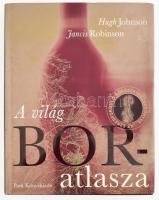 Hugh Johnson - Jancis Robinson: A világ boratlasza. Bp., 2002, Park. Gazdag képanyaggal illusztrált. Kiadói egészvászon-kötés, kiadói papír védőborítóban.