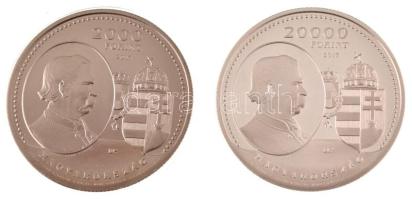 2017. 2000Ft Cu-Ni "Kiegyezés" kapszulában + 20.000Ft Ag "Kiegyezés" kapszulában...