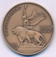 2018. 2000Ft Cu-Zn "Fiumei úti sírkert Nemzeti Emlékhely", kapszulában T:BU Adamo EM361