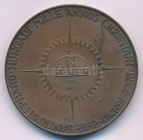 Kanada 1973. "Mindszenty József" bronz emlékérem (44,5mm) T:AU patina Canada 1973. "J...