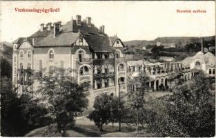 1913 Vízakna, Salzburg, Ocna Sibiului; Kincstári szálloda. Takáts Jenő kiadása / hotel, spa (EK)