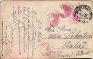 1917 Vernichtung des italienischen Marine Luftschiffes "Cittá di Jesi" abgeschossen vor Po...