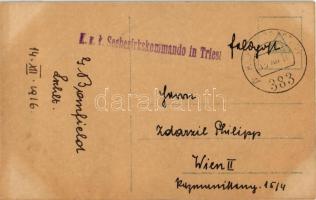 1916 K.u.k. Kriegsmarine Linienschiffsleutnant Banfield, erfolgreicher Flieger / Gottfried Freiherr ...