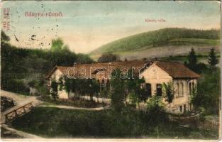 Bártfa, Bártfafürdő, Bardejovské Kúpele, Bardiov, Bardejov; Károly villa. Divald Adolf 214. / villa (Rb)