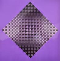 Vasarely Victor (1908-1997): 10 db heliogravűr, papír. Neuchatel, Éditions du Griffon kiadása, 1971....