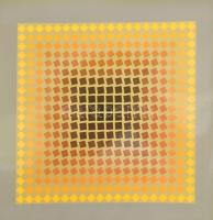 Vasarely Victor (1908-1997): 10 db heliogravűr, papír. Neuchatel, Éditions du Griffon kiadása, 1971....